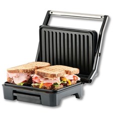 Panini Press & Grill Sandwich Maker – Non-Stick Plates, Removable Drip Tray