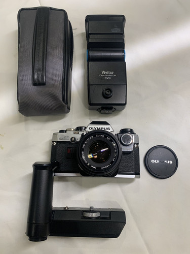 Olympus om10 35mm slr - om10,