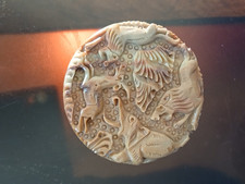 Soapstone Round Lidded Trinket