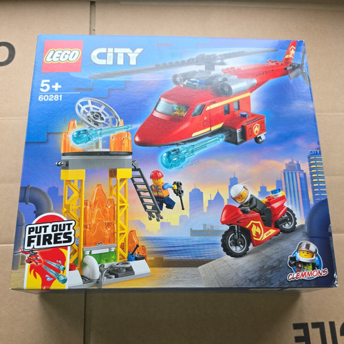 Lego city fire rescue - lego, fire: