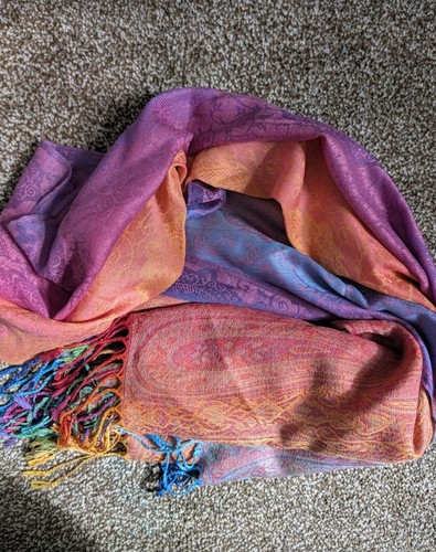 Warm scarf shawl - warm, for