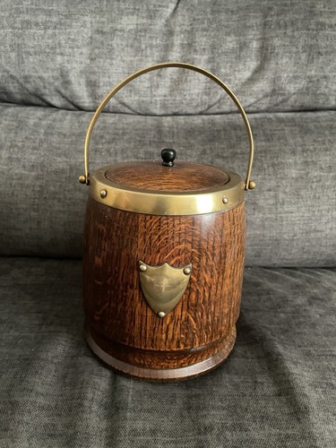 Vintage english oak biscuit - oak,