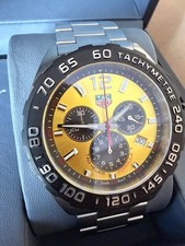 TAG Heuer Formula 1 Quartz Chronograph 43mm Men's Watch Yellow - CAZ101AM.BA0842