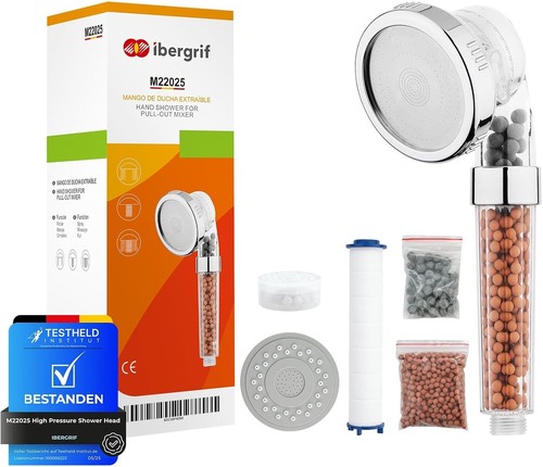 Shower head with filter - shower, filter: