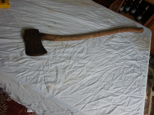 Antique axe our - antique, very