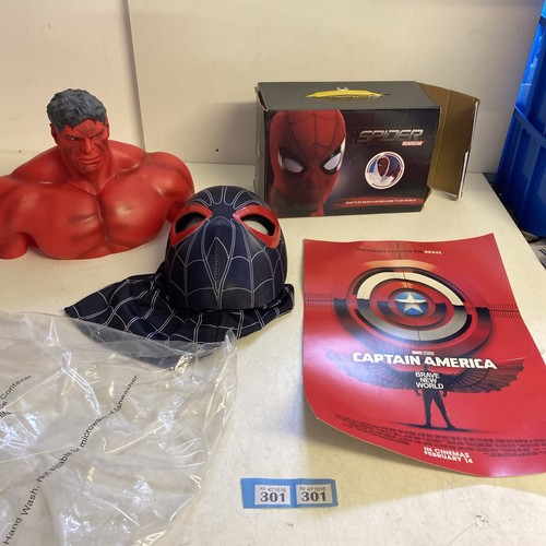 Spider man mask - spider-man,