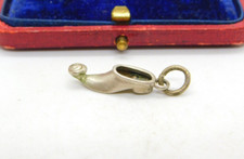 Sterling Silver Morris Dancer Shoe Charm Pendant Vintage c1970
