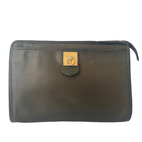 Celine clutch bag - bag, dark