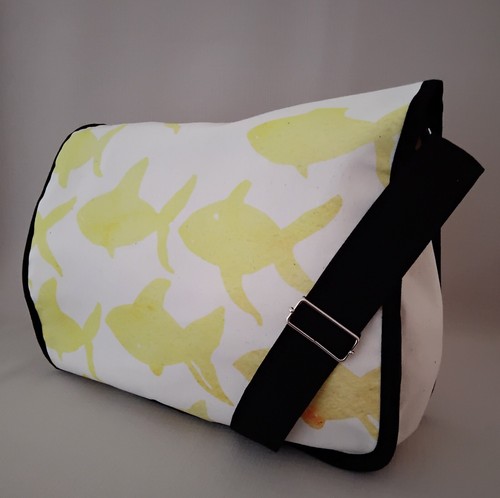 Funky yellow fish - funky,
