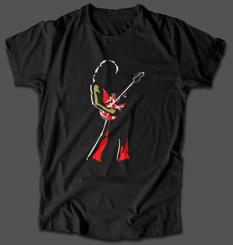 Evh inspired guitar man - evh,
