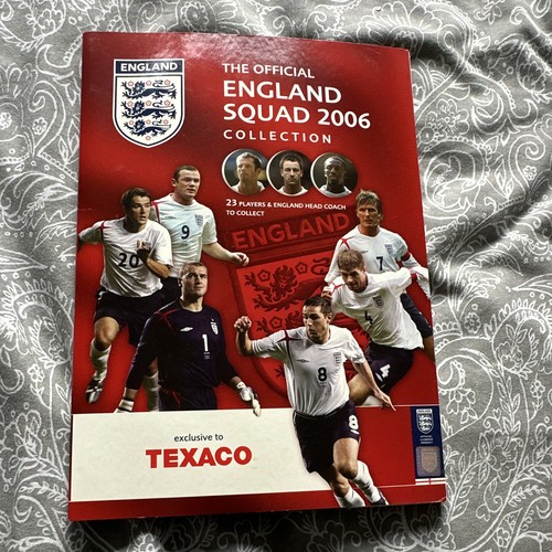 Texaco official england squad - texaco,