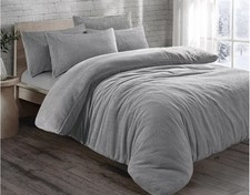King size Teddy Fleece Duvet Set Including 2 Pillow Cases Brand New