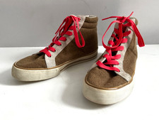Boden Khaki Beige Hi-Top Felt
