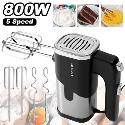 Hand food mixer whisk 800w - whisk,