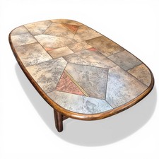 Brutalist Slate Coffee Table