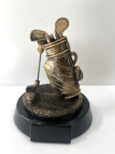 Vintage golf trophy golfing - vintage,