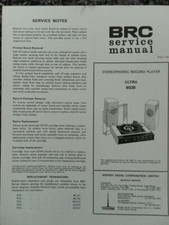 Ultra 6028 Stereophonic record player Service manual