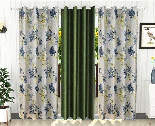 Piece green floral printed - green,