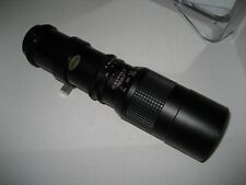 M 42 SCREW FIT 300MM F5.6 OPTOMAX PRE SET TELEPHOTO LENS FILM/DIGITAL