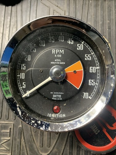 Smiths 4cyl rpm gauge - 4cyl, +