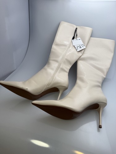 Zara womens knee high stiletto - zara,