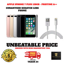 Apple iPhone 7 Plus 128GB Unlocked iOS Smartphone - Excellent Pristine Mint A++