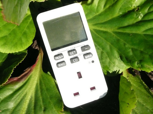 13a mains plug timer - plug, in