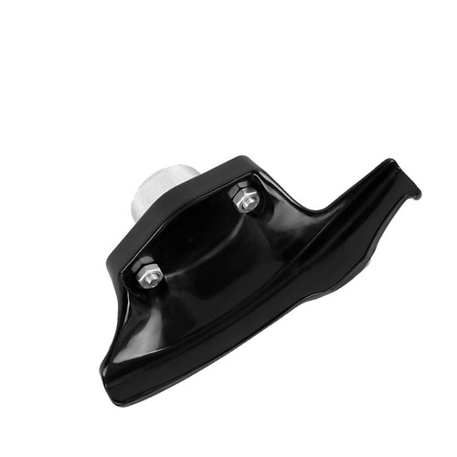 Black plastic nylon mount - black,