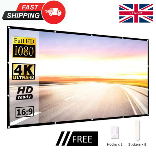 150 projector screen hd - 60"-150",