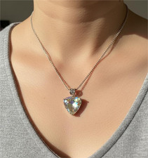 Mystic Topaz Trillion Pendant