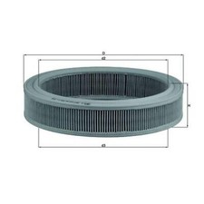 KNECHT LX 202 AIR FILTER FOR