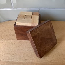 Wooden Brainteaser 3D / Cube