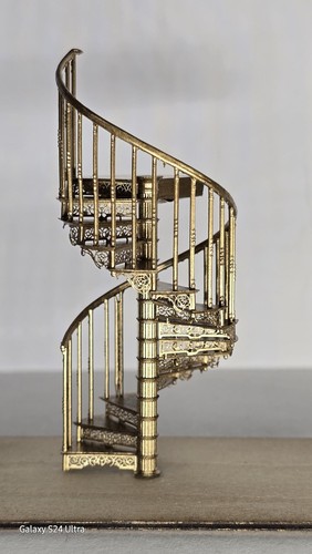Spiral staircase unpainted - spiral,