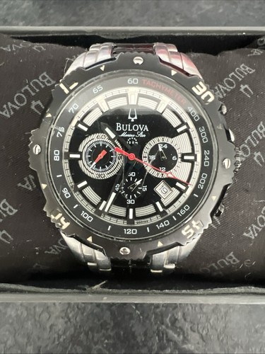 Bulova marine star men watch - men's,