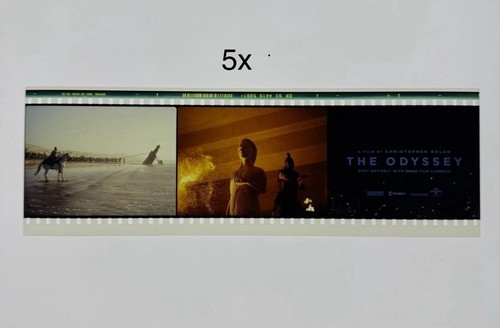 Odyssey imax 70mm filmstrip - 5x,