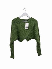 Zara Green Knitted Jumper