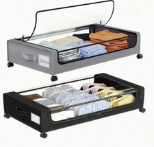2Pcs Under Bed Storage with