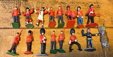 vintage toy figures, soldiers