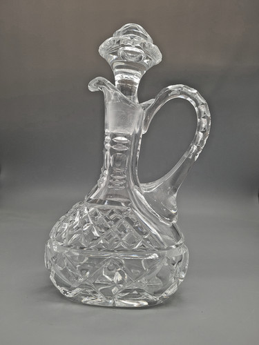 Vintage cut glass - cut, vinaigrette