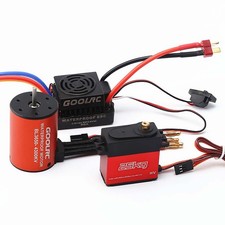 GoolRC Motor Combo Set 3650 4300KV Motor 60A Brushless ESC 25kg Servo W/ 25T
