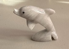 White Marble  Or Onyx Dolphin