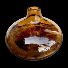 Ikea amber hand blown - amber,