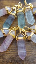 Natural Fluorite Pendant