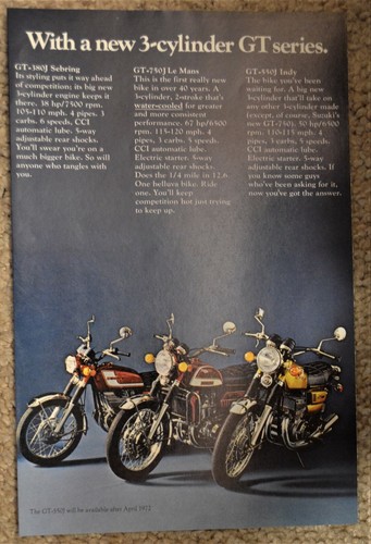 1972 suzuki motorcycle - 1972,