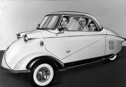 Messerschmitt cabin scooter - a,