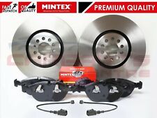 FOR VW GOLF MK5 R32 REAR 310MM VENTED BRAKE DISCS MINTEX PADS SET 