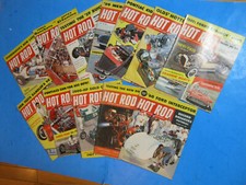 1959 HOT ROD MAGAZINES full year 12 issues DRAG RACING CUSTOMS CARS 