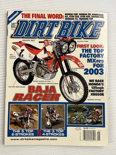 Dirt bike magazine - magazine, -january