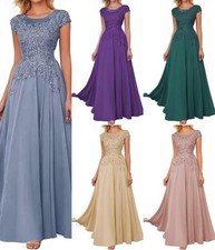 Cap Sleeve Mother of The Bride