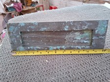  LETTER BOX - solid brass -